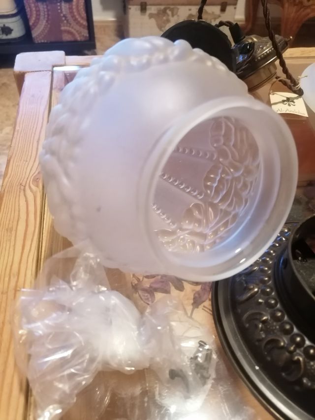 Lámpara aplique de techo retro