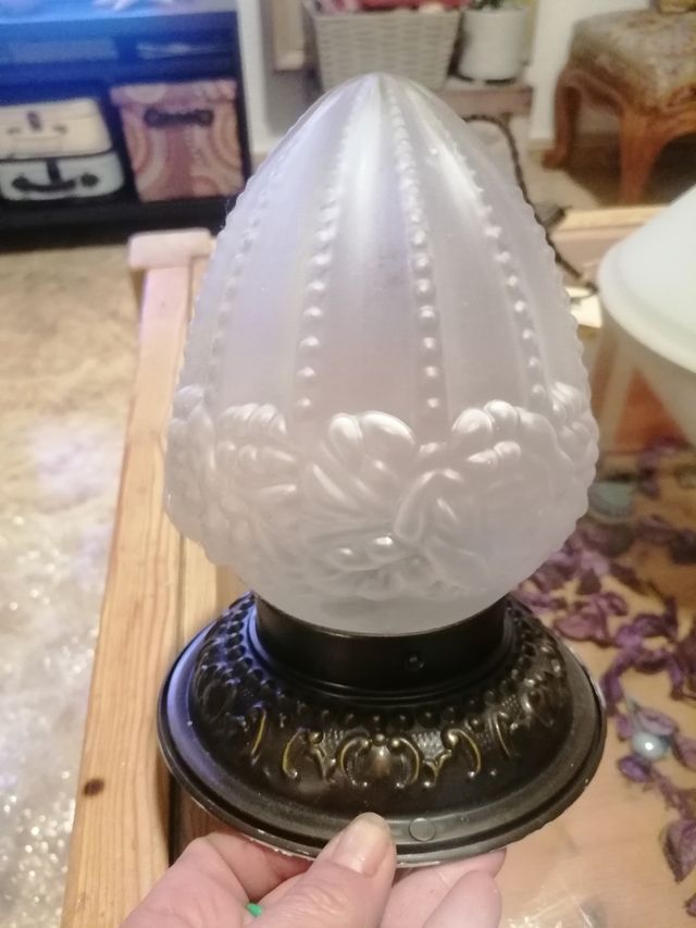 Lámpara aplique de techo retro