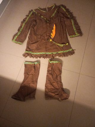 Disfraz India talla XS