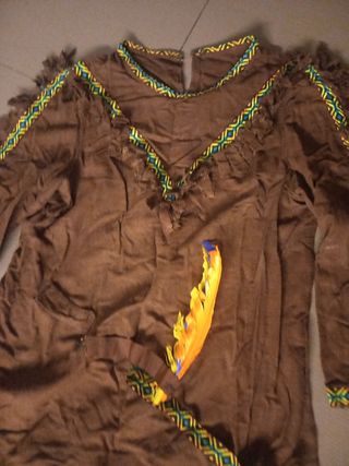 Disfraz India talla XS