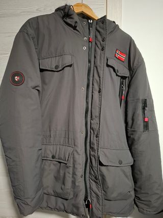 Parka Gris Geographical Norway XXL