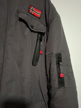 Parka Gris Geographical Norway XXL