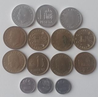 Varias Monedas 1 Peseta