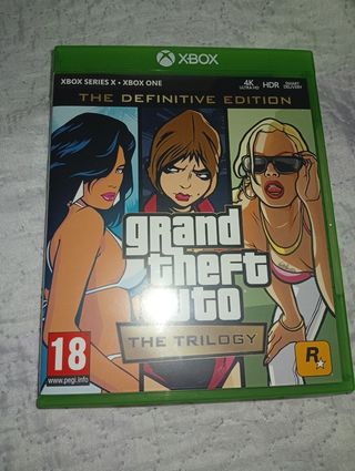Xbox Grand theft auto Trilogy