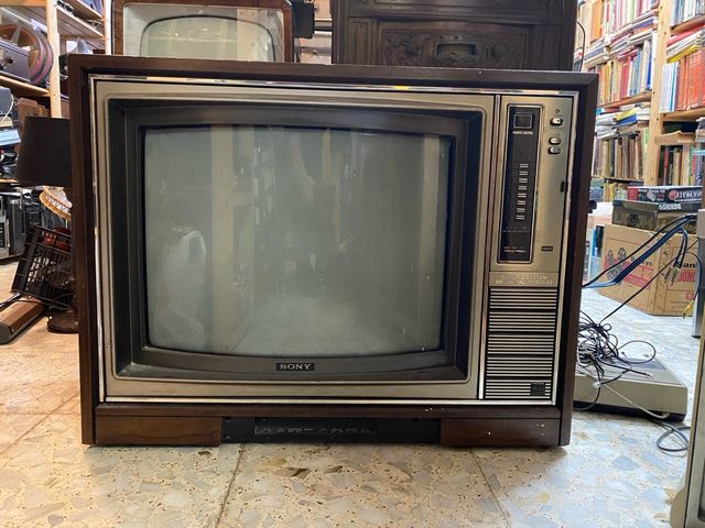 Televisor Sony trinitron grande y vintage