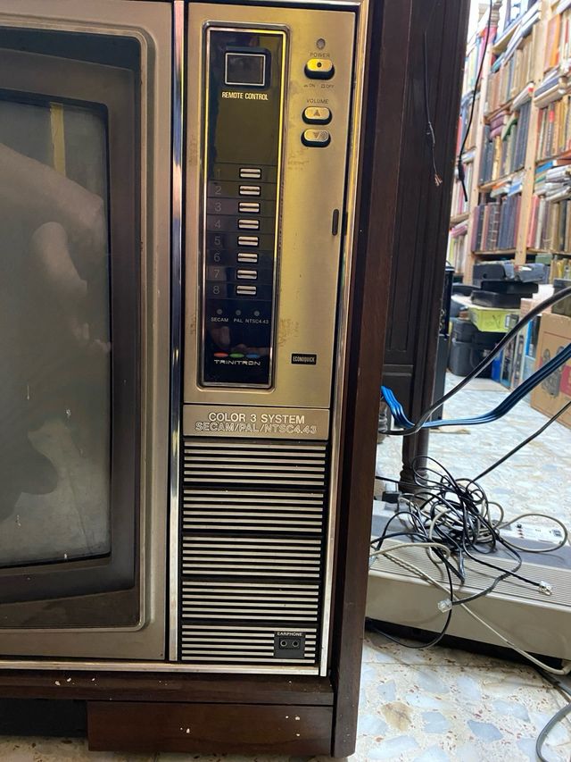 Televisor Sony trinitron grande y vintage