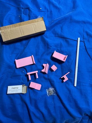 Casa de muñecas de madera portátil