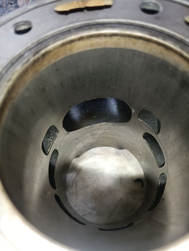 Cilindro y pistón gasgas ec250