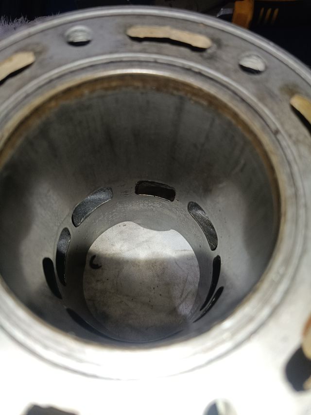Cilindro y pistón gasgas ec250