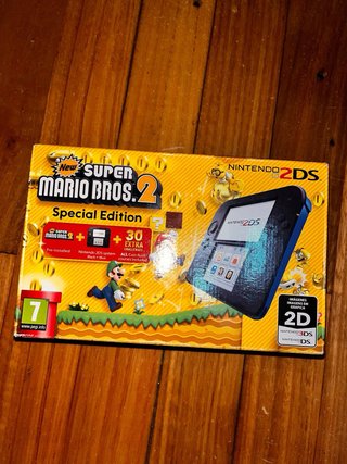 Nintendo 2ds con Super Mario bros 2 Integrado