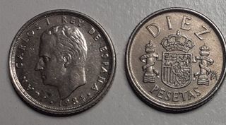 Moneda 10 Pesetas 1984