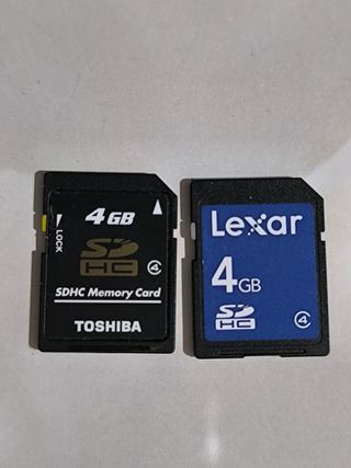 TARJETAS DE MEMORIA