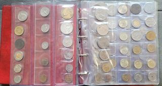 Album de monedas del mundo antiguas