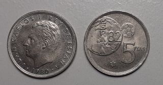 5 Pesetas Mundial '82