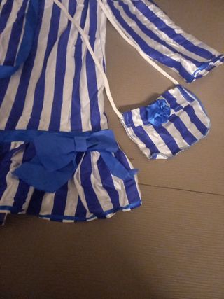 Disfraz. Marinera tala xs