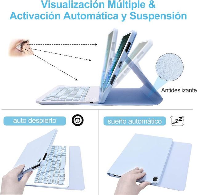 Teclado funda  Samsung Tab A8 X200/X205/X207