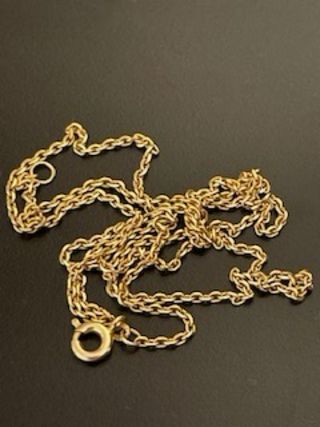Cadena oro 18 kilates 