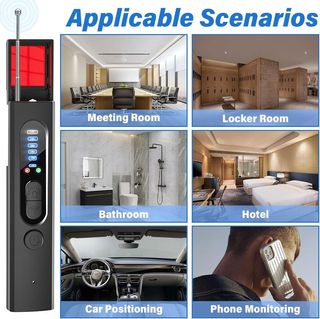 Detector de camaras ocultas wifi y gsm