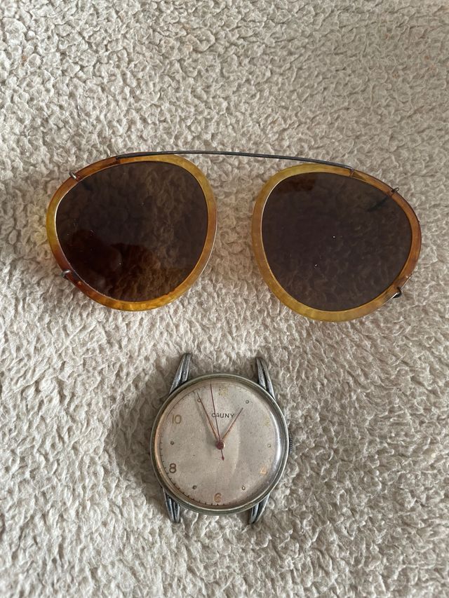 Reloj y Gafas vintage