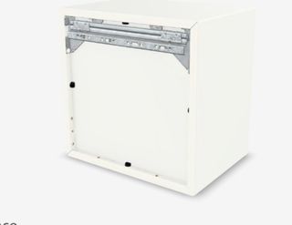 Almacenaje - estante cuadrado blanco