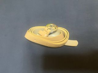 Cinturon beige