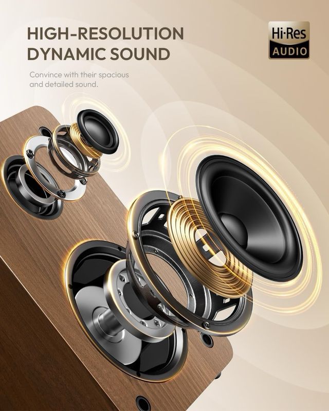 Tocadiscos de Vinilo con altavoces estéreo