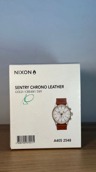 Reloj Nixon Sentry Chrono Leather