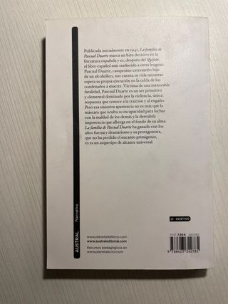 La familia de Pascual Duarte (Spanish Edition)