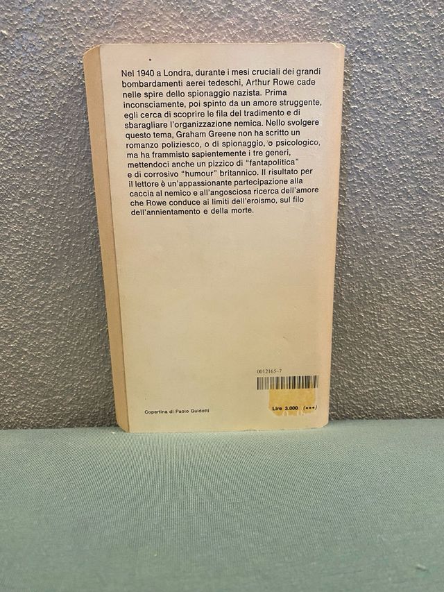 Libro: “Quinta colonna” di Graham Greene