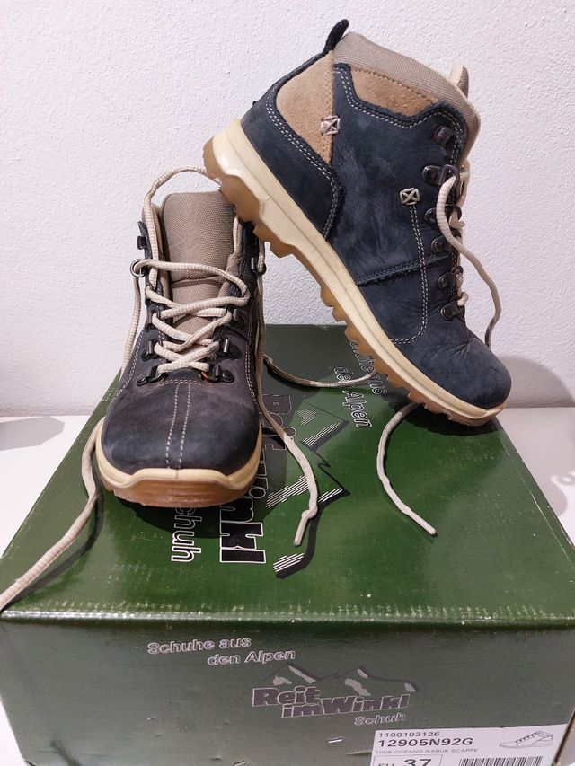 Scarponcini trekking nabuk oceano mis 37