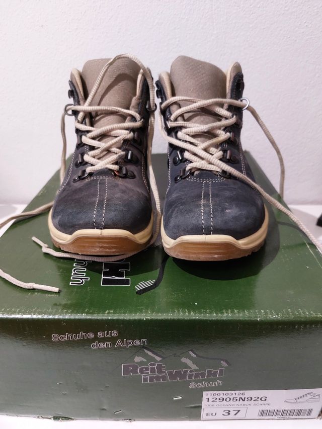 Scarponcini trekking nabuk oceano mis 37