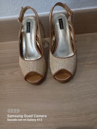 Zapato tacon novia