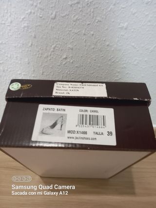 Zapato tacon novia