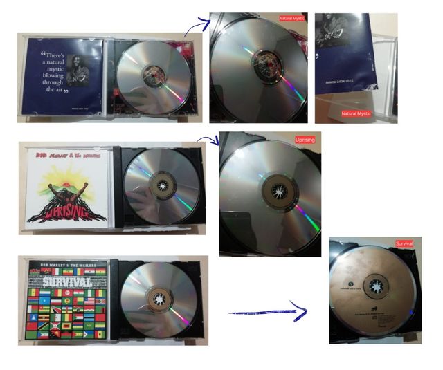 Set 6 CD - Bob Marley e Damian Marley