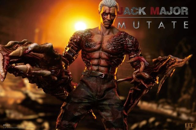 Figura Jack Krauser 1/6 End I Toys Resident Evil