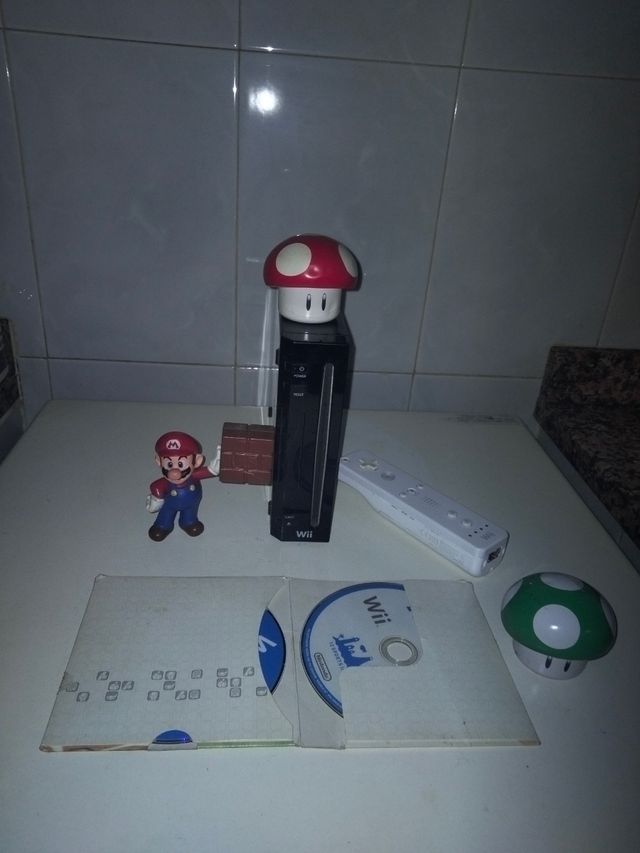 Nintendo wii negra