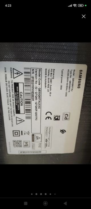 TV Samsung 50 pulgadas para piezas
