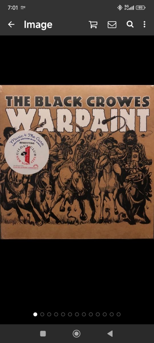The Black Crowes- Warpaint  2017 .