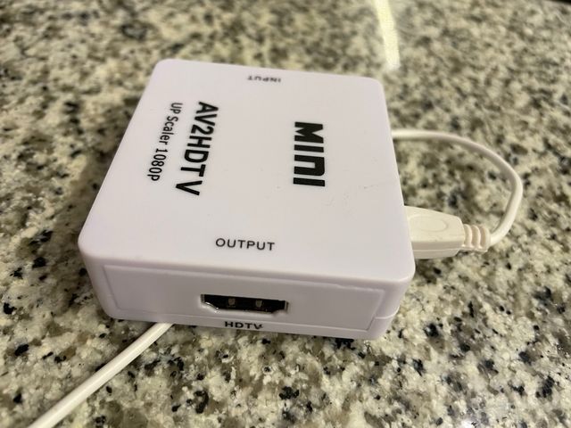 Convertidor de rca a hdmi