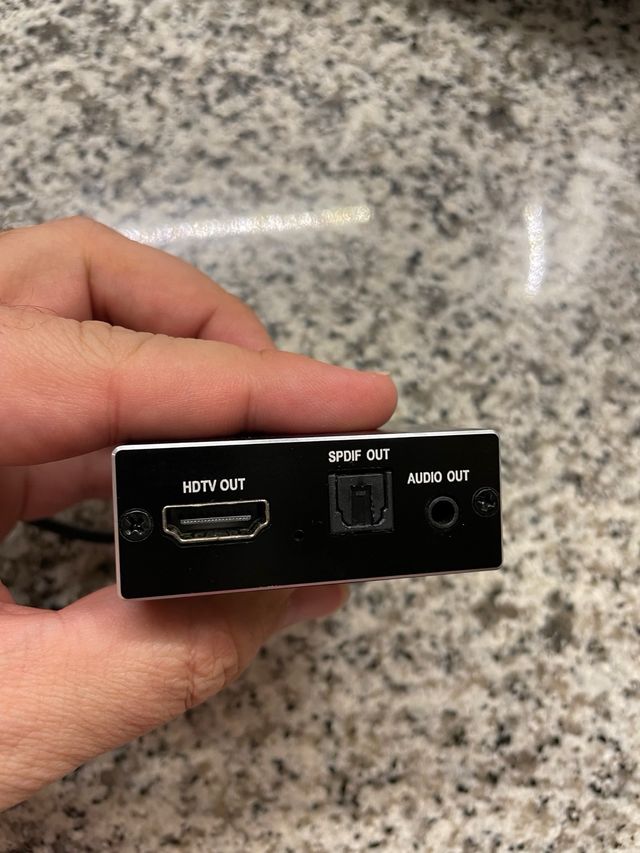 Conversor de HDMI a fibra óptica