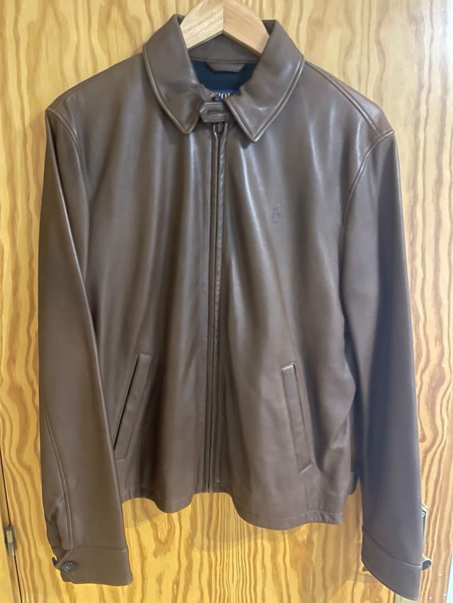 Chaqueta de piel Ralph Lauren