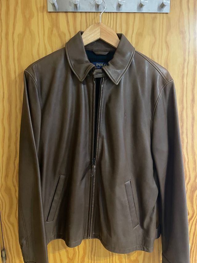 Chaqueta de piel Ralph Lauren