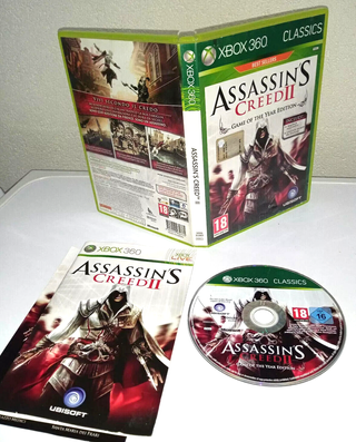 Gioco Videogioco Assassin's Creed 2 II Xbox360 Xbo