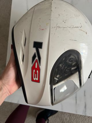 Casco de moto integral