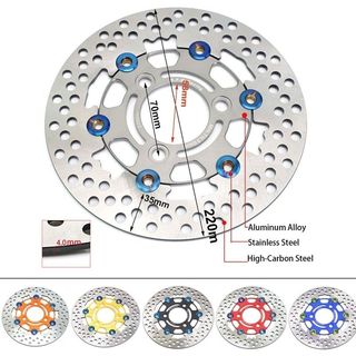 Disco de freno flotante 220 mm scooter