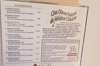 Lote 4 CDs recopilación MÚSICA CLÁSICA