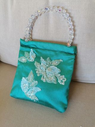 Bolso fiesta y tocado