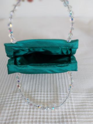 Bolso fiesta y tocado