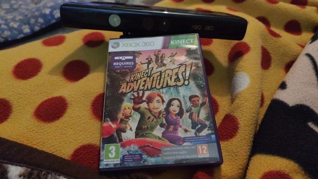 Cámara Xbox con juego