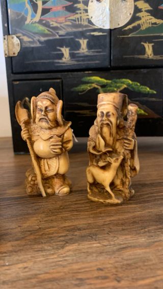 Serie di 8 “Netsuke “ Giapponesi